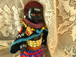 zulu bead doll view